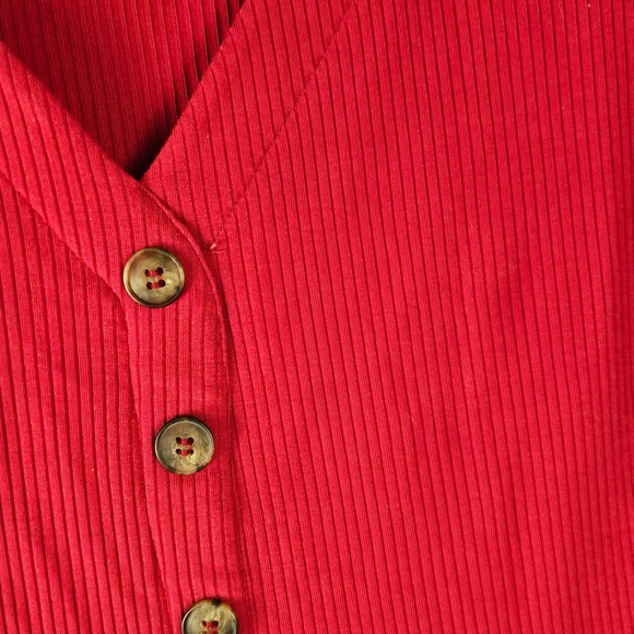 Reformation Womens Red Cardinal Dress Small - Picture 3 of 5